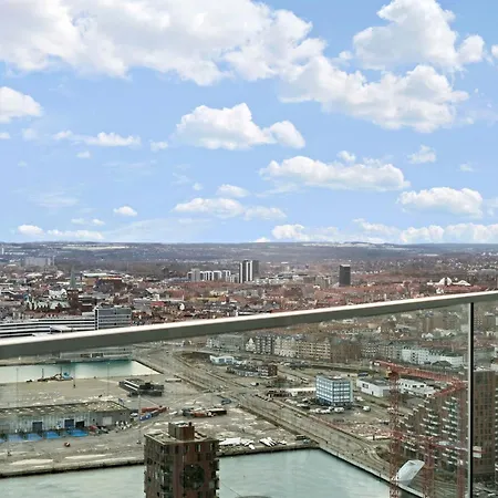 View In Denmark From 40th Floor Århus