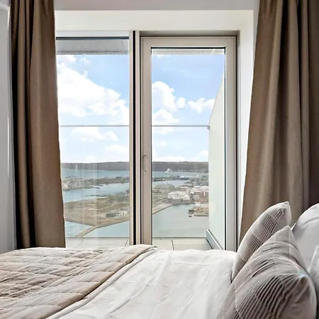 Appartement View In Denmark From 40th Floor *