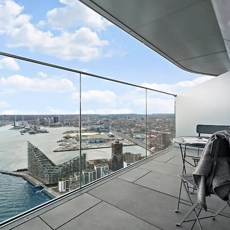 View In Denmark From 40th Floor Apartamento Århus